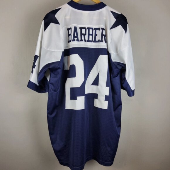 Reebok Dallas Cowboys Barber #24 Men's XL Throwbacks Jersey - Picture 1 of 13